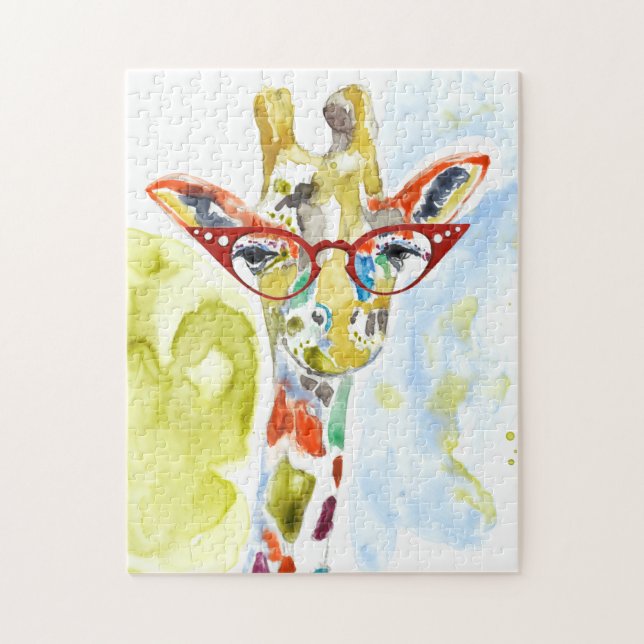 Smarty-Byxor Giraffe Pussel (Vertikal)
