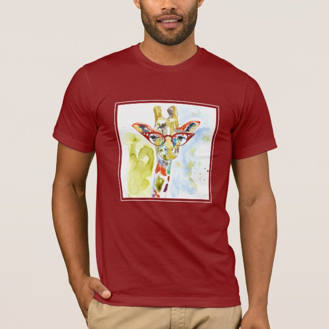 Smarty-Byxor Giraffe T Shirt (Framsida)