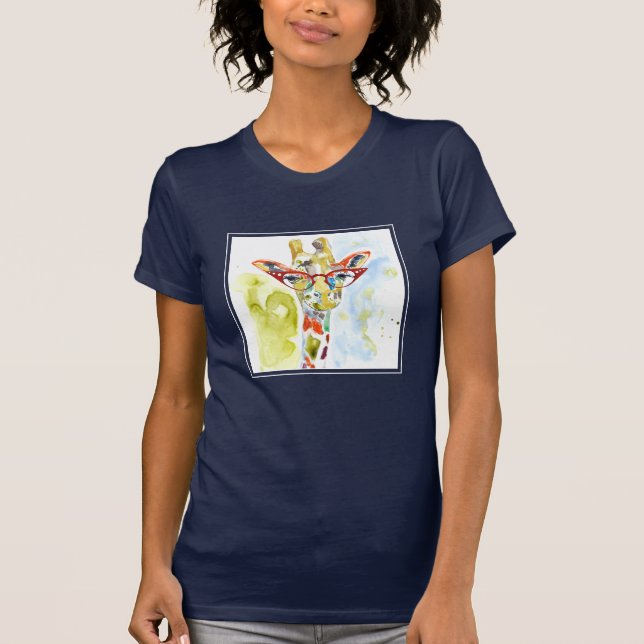 Smarty-Byxor Giraffe T Shirt (Framsida)