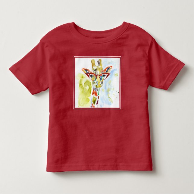 Smarty-Byxor Giraffe T Shirt (Framsida)