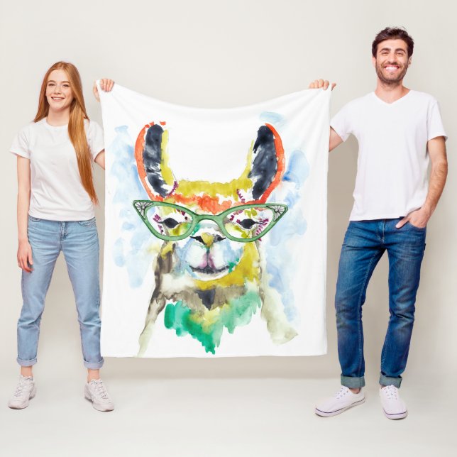 Smarty-Byxor Llama Fleecefilt (På plats)