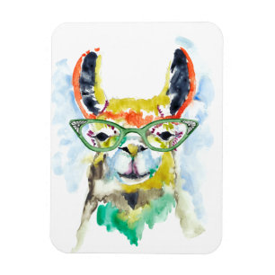 Smarty-Byxor Llama Magnet