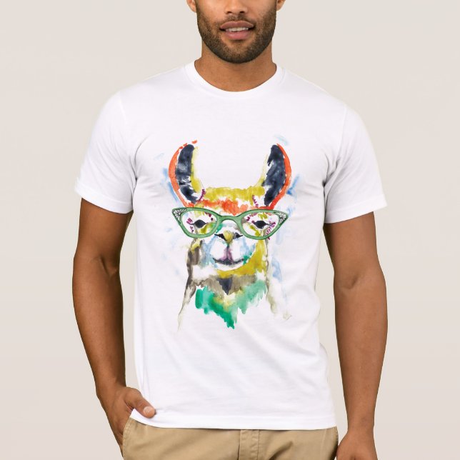 Smarty-Byxor Llama T Shirt (Framsida)