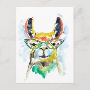 Smarty-Byxor Llama Vykort