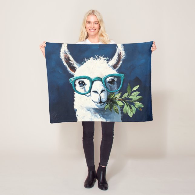 Smarty Llama Chic Fleecefilt (På plats)