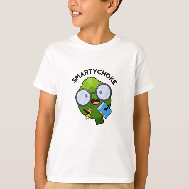 Smartychoke Funny Artichoke Pun T Shirt (Framsida)