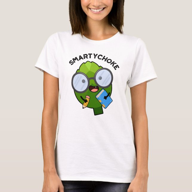 Smartychoke Funny Artichoke Pun T Shirt (Framsida)