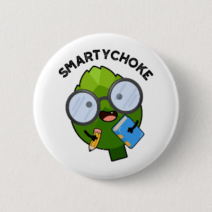 Smartychoke Funny Veggie Artichoke Pun Knapp