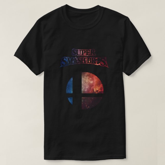 Smash bros Minimalist Nebula Design Classic T Shirt (Design framsida)