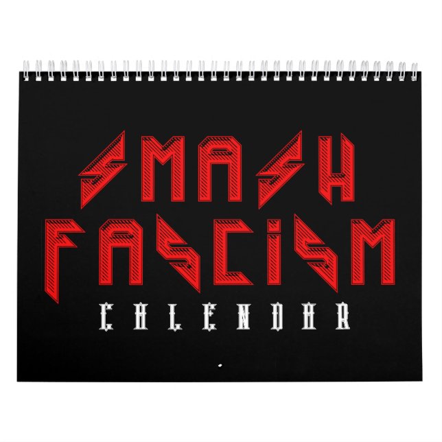 Smash Fascism Calendar Kalender (Omslag)