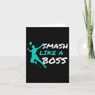 Smash Like A Boss Badminton Speedminton Crossminto Kort