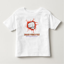 Smash Punch Fist – Bold Strength Motivation Art T Shirt