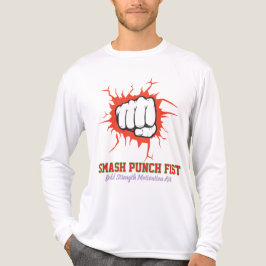 Smash Punch Fist – Modig Styrka Motivation Konst T Shirt