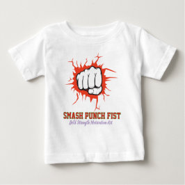 Smash Punch Fist – Modig Styrka Motivation Konst T Shirt