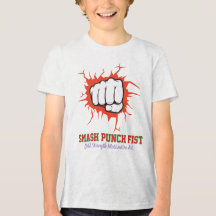 Smash Punch Fist – Modig Styrka Motivation Konst