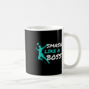 Smash som en Chef Badminton Speedminton Crossminto Kaffemugg
