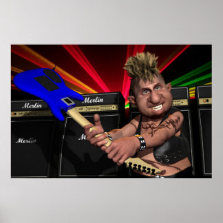 Smash Young Man Poster