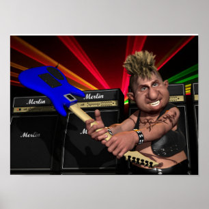 Smash Young Man Poster