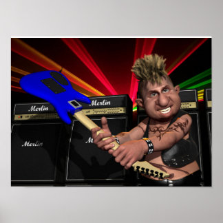 Smash Young Man Poster