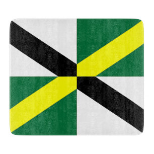 Småskalig glasskiva med flagga av Monterey