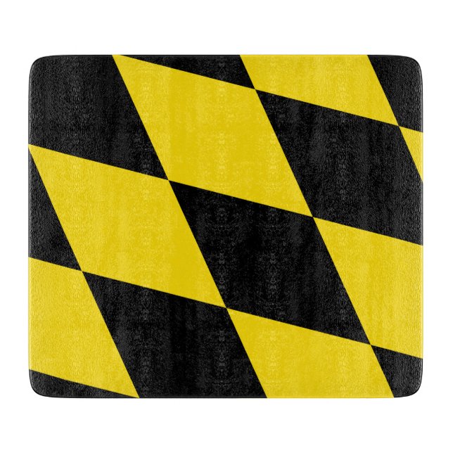 Småskalig glasskiva med flagga av München (Framsidan)