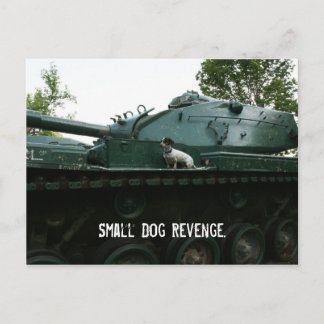 Småskalig Hund. Vykort