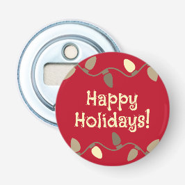 Småskalig julgåva för Helgdagarna Flasköppnare