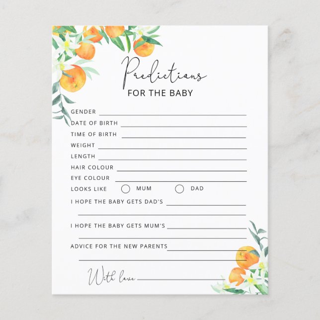 Småskalig kalkyl för baby (Framsida)