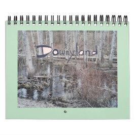 Småskalig storlek Flora och fauna Kalender