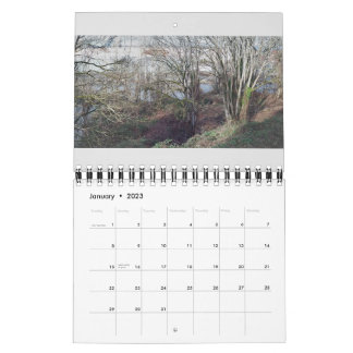 Småskalig storlek Flora och fauna Kalender