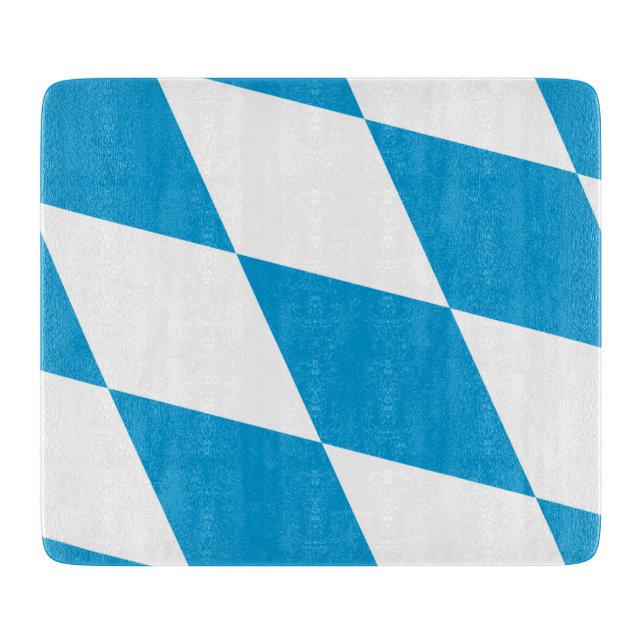 Småskalig styckningsdel av glas- flagga av Bayern (Framsidan)