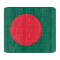 Småskalig styckningsdel av glas med flagga av Bang