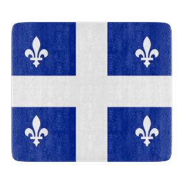 Småskalig styckningsdel med flagga av Quebec