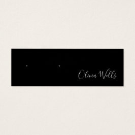 Småskalig Visning för avläsning av stud Litet Visitkort