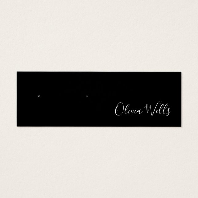 Småskalig Visning för avläsning av stud Litet Visitkort (Framsidan)