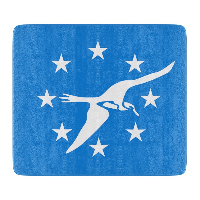 Småskärande glas- flagga av Corpus Christi (Framsidan)