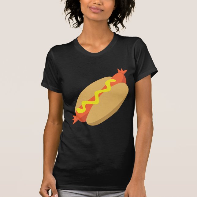 Smaskig mat - Hotdog T-shirt (Framsida)