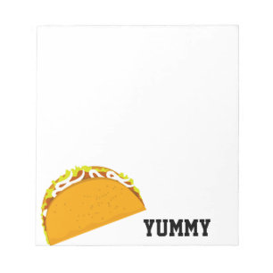 Smaskig Taco Anteckningsblock