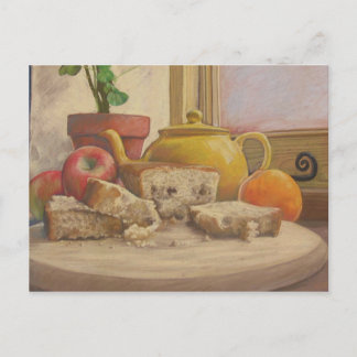 Smaskig tårta vykort