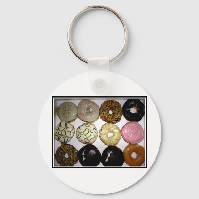 SMASKIGA SÖTA DONUTS NYCKELRING (Framsida)