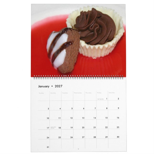 SMASKIGT CHOKLADÅR CALENDA KALENDER (Jan 2027)