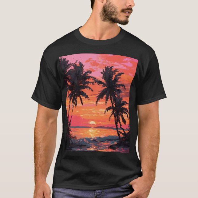 Småskjortor för persikobruk t shirt (Framsida)