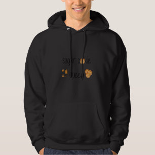 Smaskotat citat Sockerkakdrottning Cool Cookie Hoodie