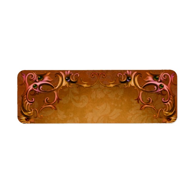 Småsommarmärke Returadress Etikett (Framsidan)