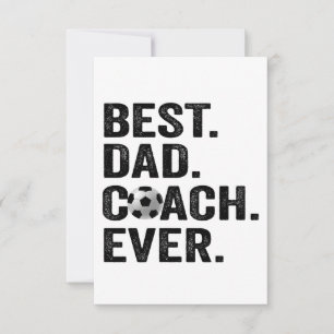 Småsportsgåva från Pappa till Fars dag Tack Kort