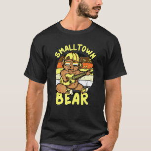 Småstad Björn Brödraskap Flagga Gay Björn Spelar G T Shirt