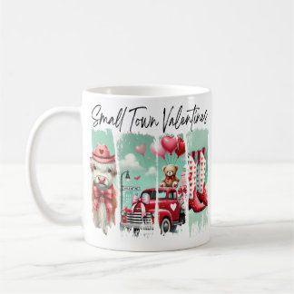 Småstadens Alla Hjärtans-dags Kaffe Mugg
