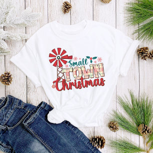Småstads jul - Kvarn Jul Kvinnor T Shirt