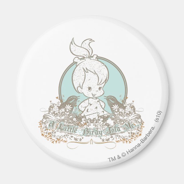 Småstarna En liten fågel sa mig Magnet (Framsidan)