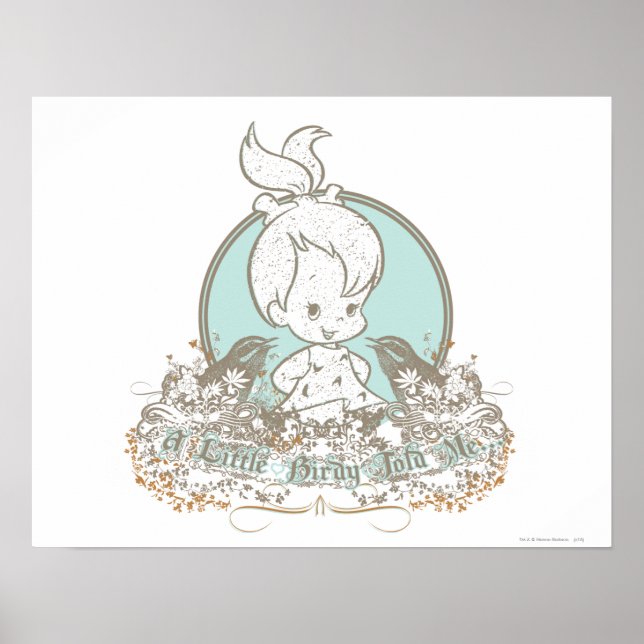 Småstarna En liten fågel sa mig Poster (Framsidan)